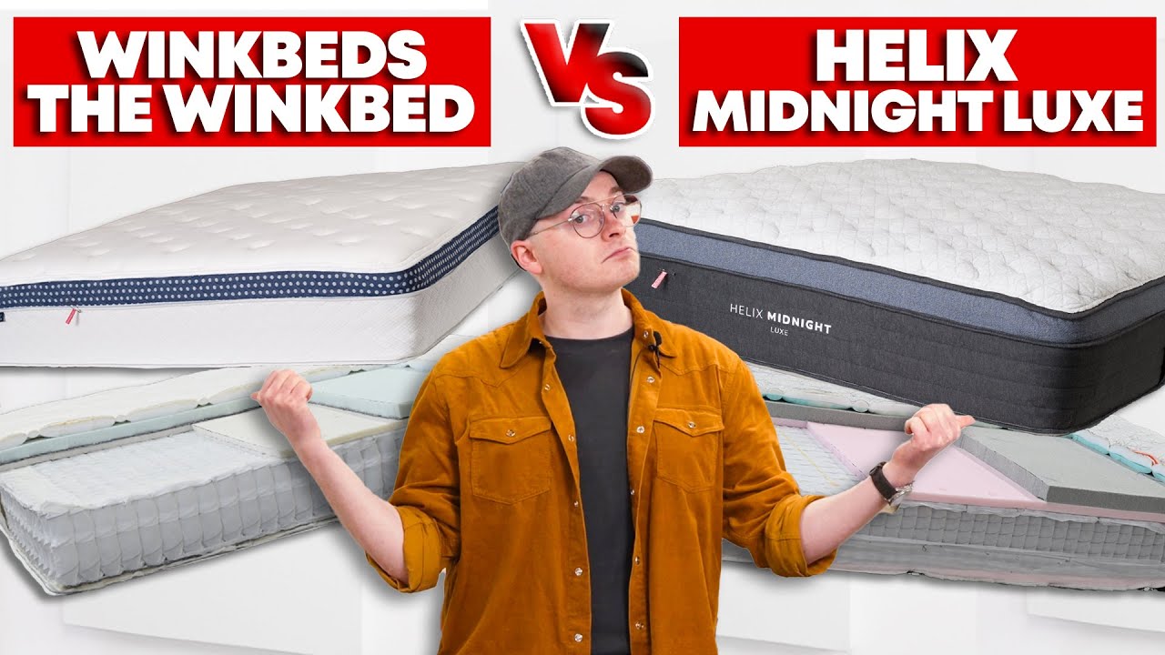 Winkbed или Helix Midnight Luxe: какой популярный гибрид лучше купить?