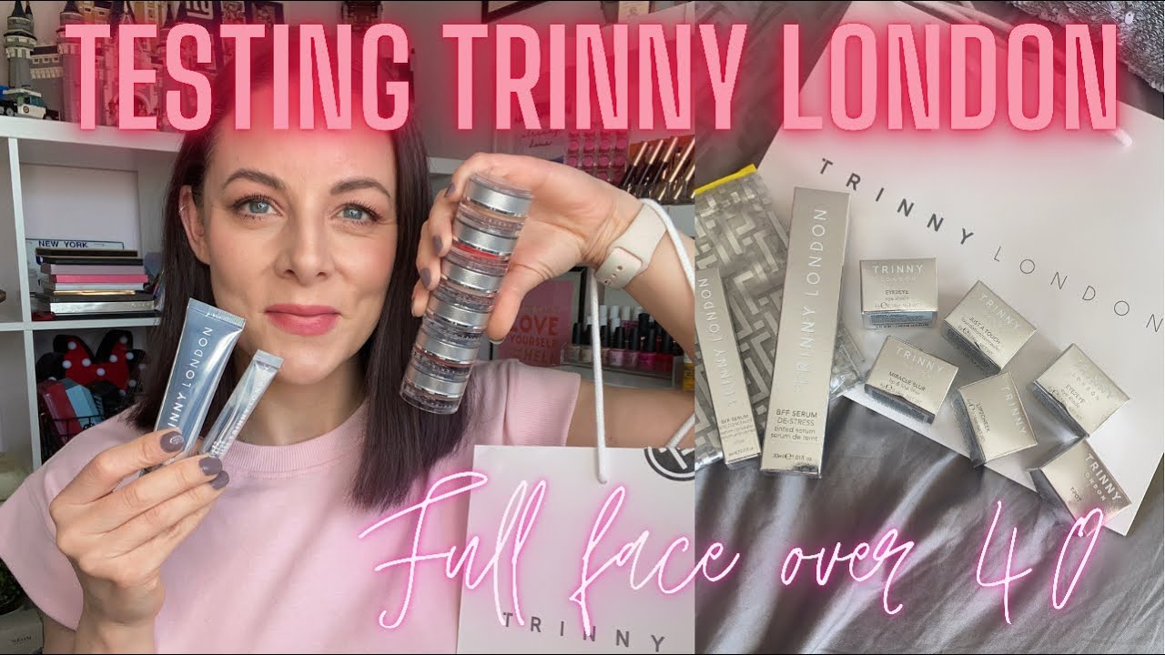 TRYING TRINNY LONDON | Full Face First Impressions | NOT SPONSORED | Over 40s | BFF Eye