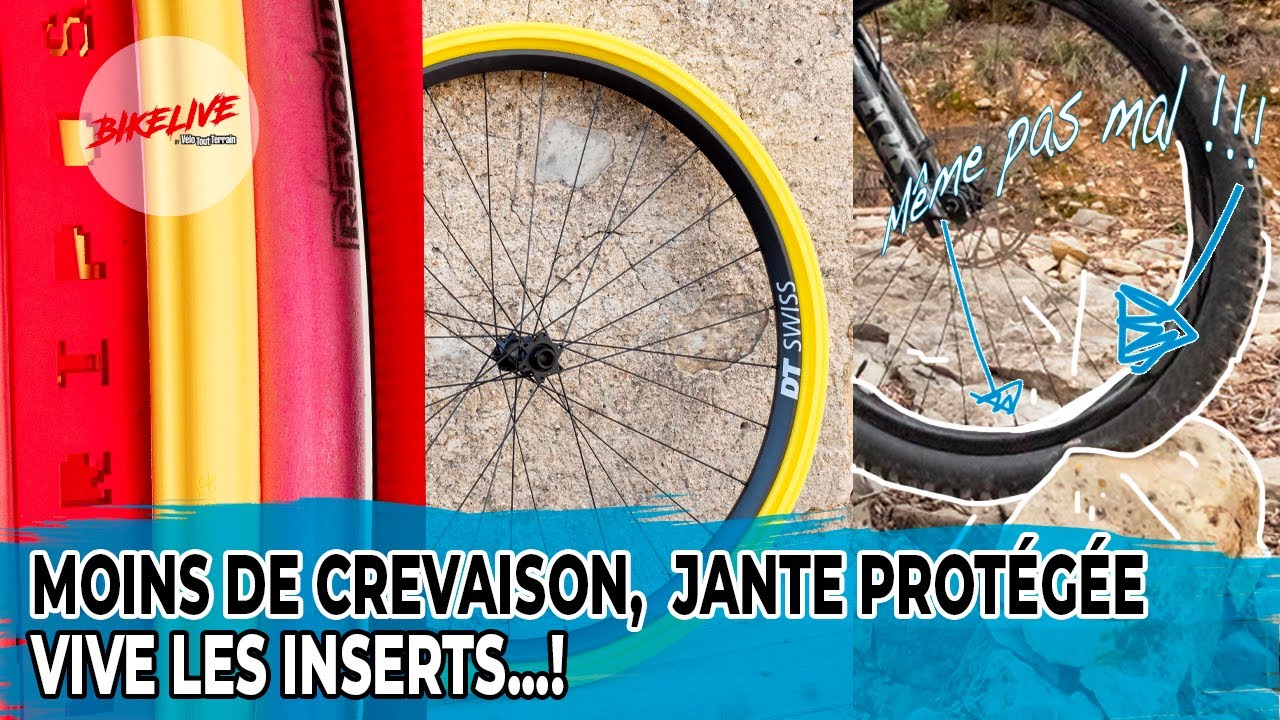 Crevez moins, protégez vos jantes, vive les inserts !