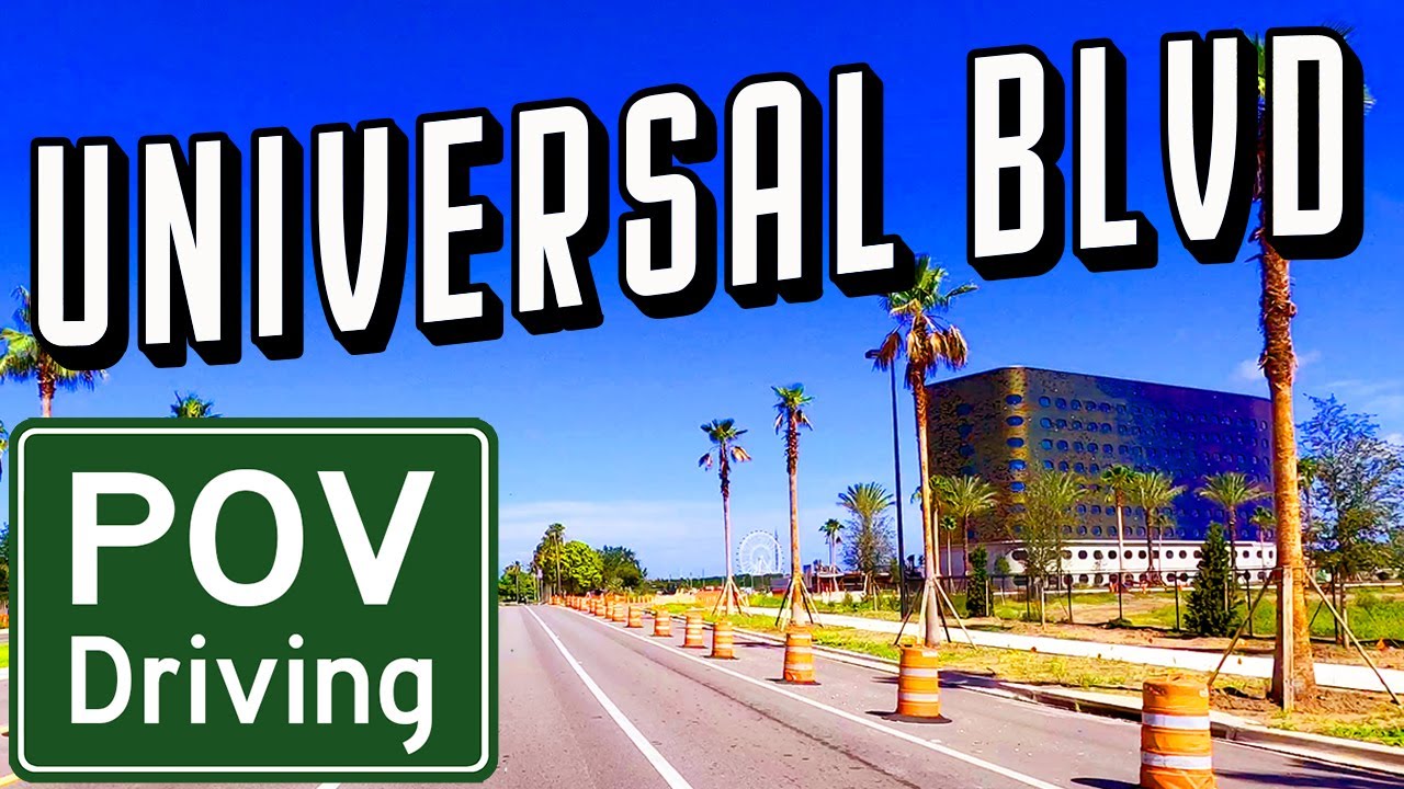 Universal Blvd 🚙 POV Driving | 🎡 Epic Universe