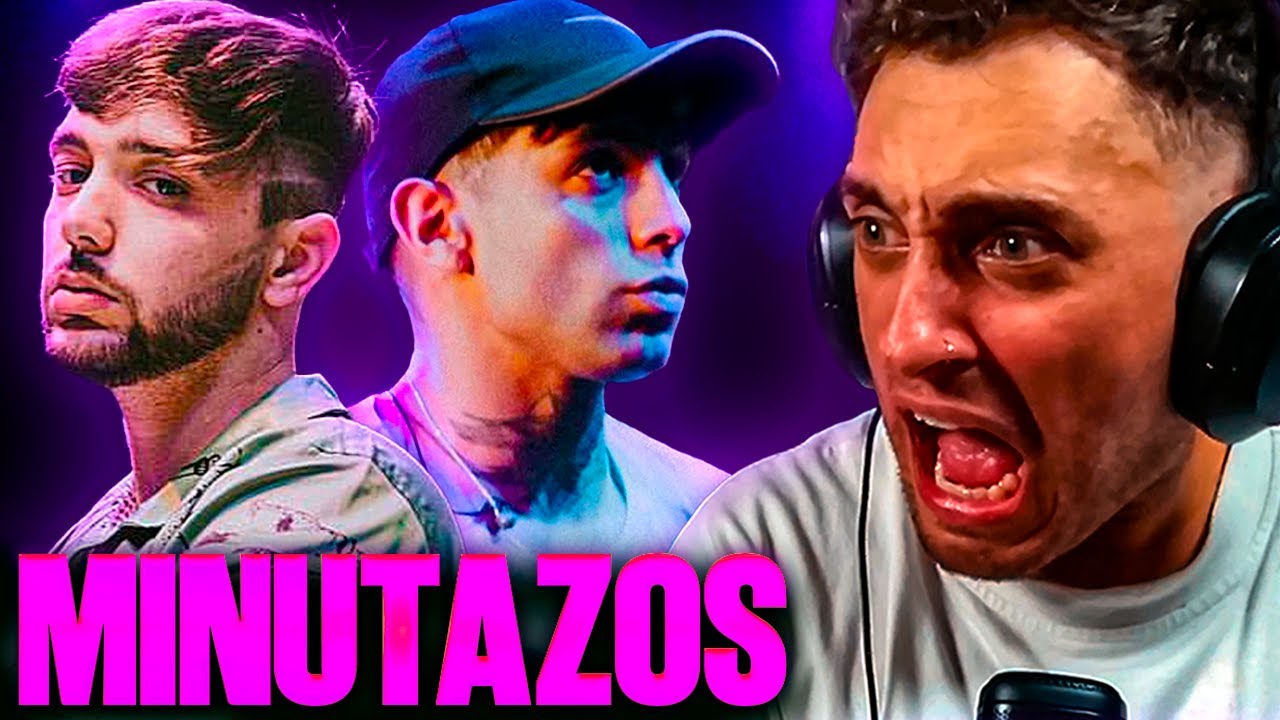 BLON reacciona a MINUTAZO TRAS MINUTAZO en batallas 😈