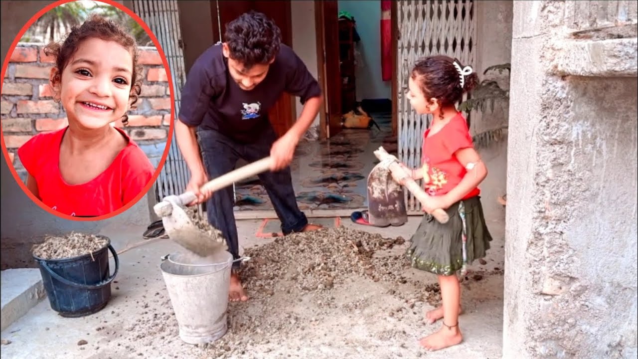 আমি আর আমার মেয়ে সারাদিন বাড়িতে কি কি করি।@FreeMotionByRohan8 
