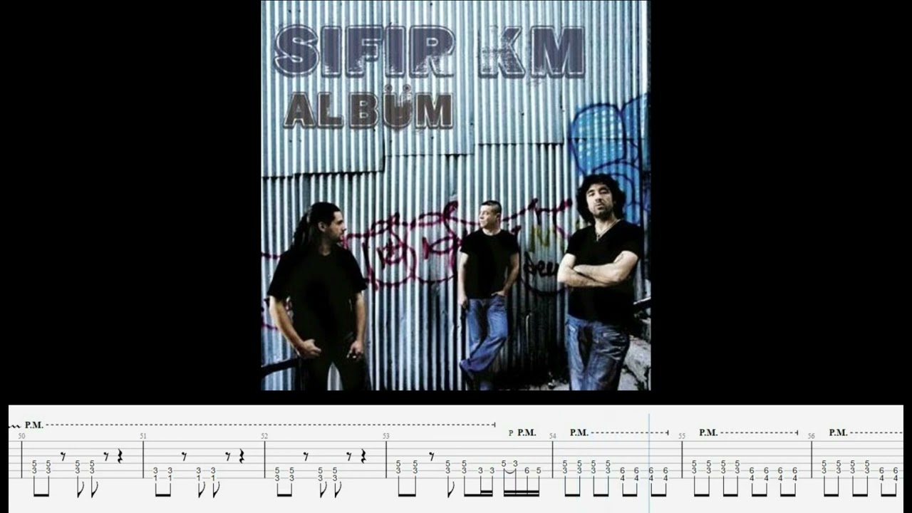 Levent Yuksel / Sifir Km - Zalim Guitar Pro Tab (Gitar Solo ve Ritm Tab)