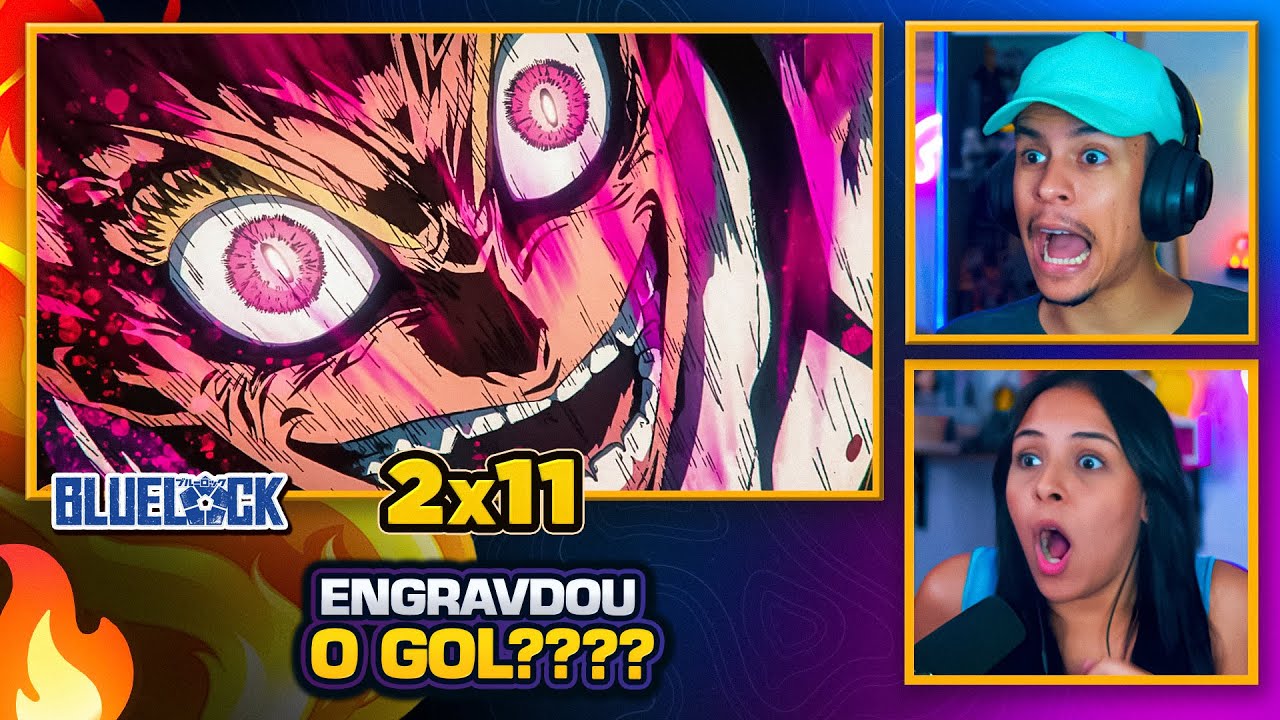 SHIDOU ENGRAVIDOU O GOL KKKKKKKKK | Blue Lock 2x11 | [React em Casal] 🔥