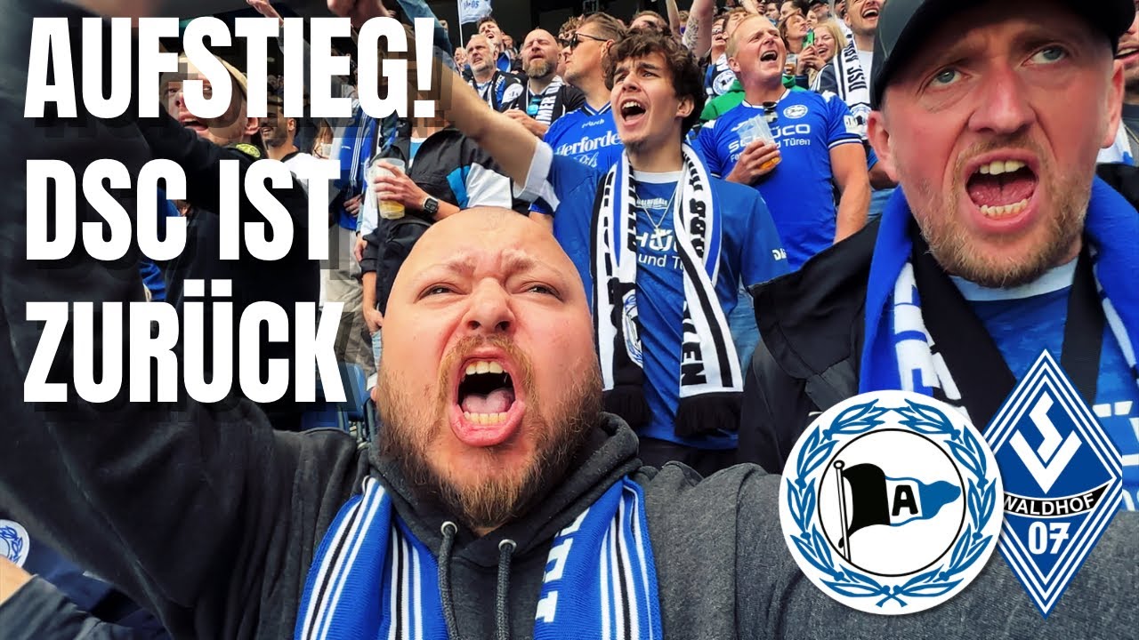 Bielefeld steigt als Meister auf! Die Saison der Erlösung 🏆 Arminia Bielefeld vs Waldhof Mannheim