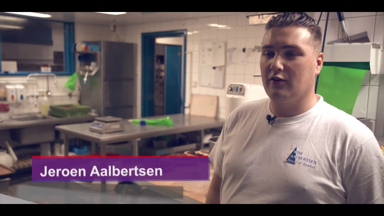 Mbo-student volgt opleiding bij bakkerij Aalbertsen