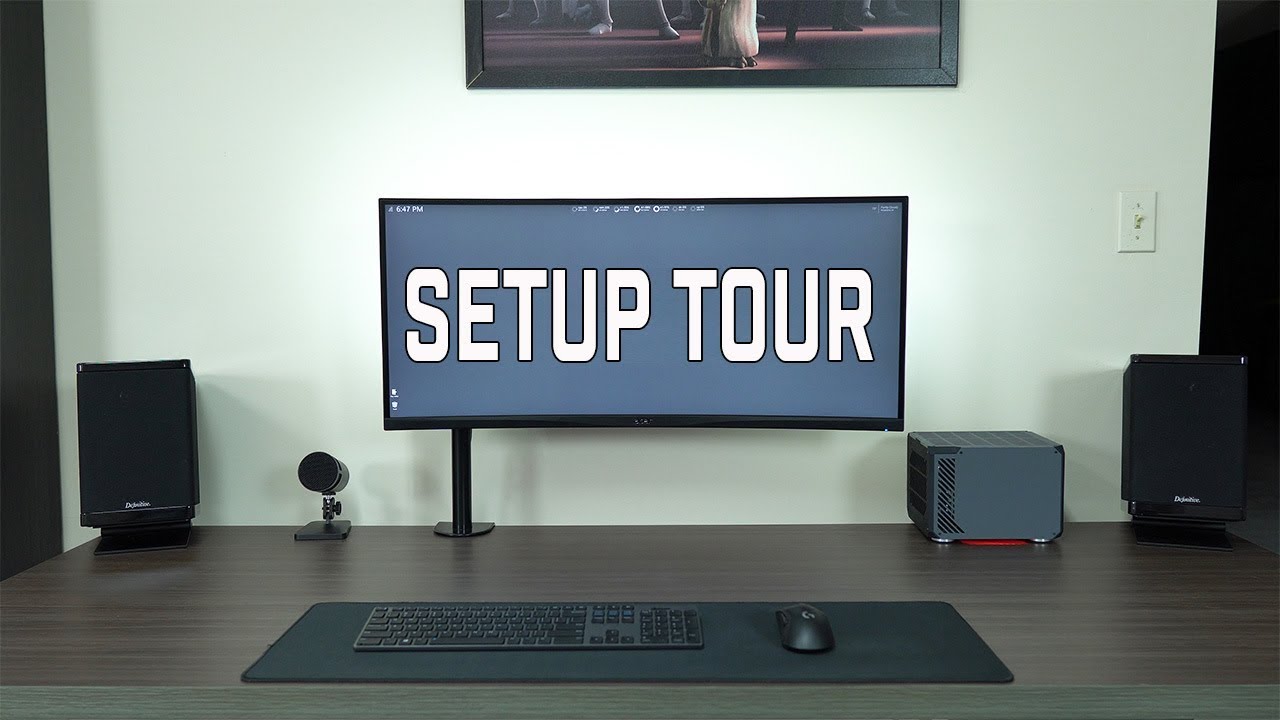 Setup Tour 2018: PC Desk & Home Theater