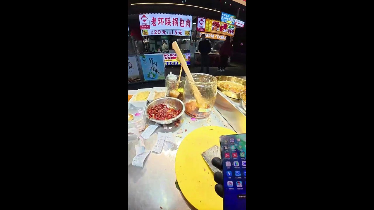 Chinese Street Food Livestream | POV Duck Cutting with Real Market Sounds