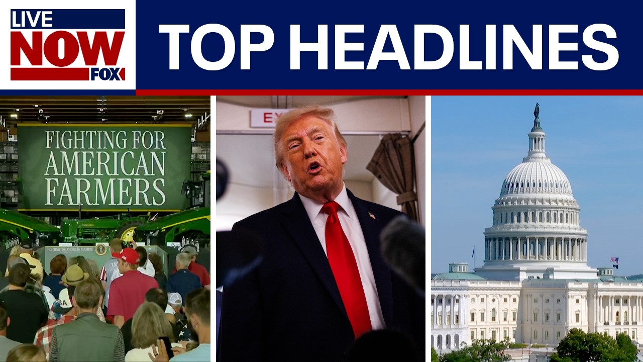 LIVE BREAKING: Senate passes ICE funding bill, Trump roundtable, Iran latest & more
