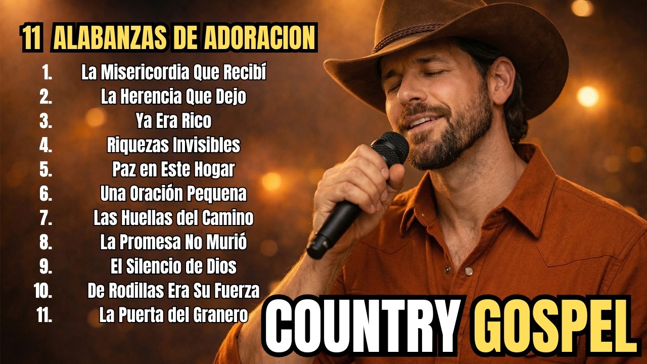 11 Músicas Cristianas Country | La Verdadera Riqueza Está en Dios – Alabanzas de Fe y Gratitud