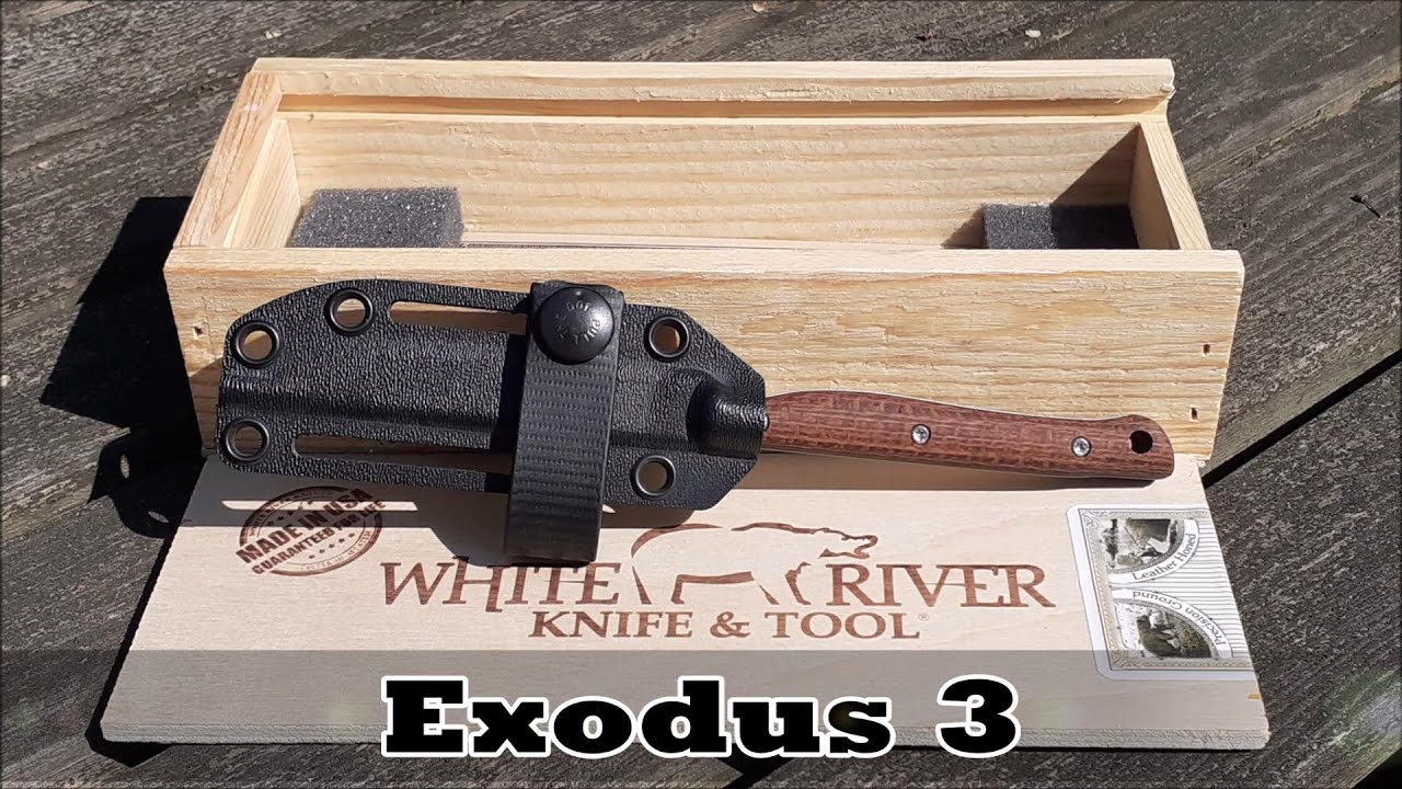White River Knife and Tool Exodus 3