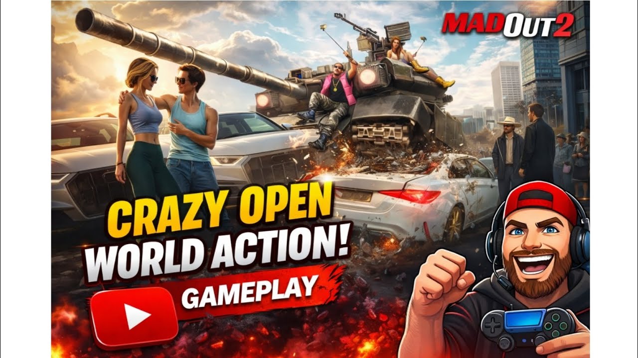 MAD OUT 2 || FIGHT ACTION || ARN Gamerz 