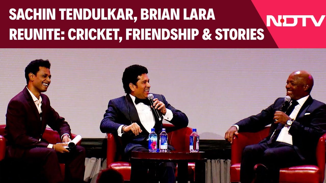 Sachin Tendulkar & Brian Lara Reconnect: Legends Talk Cricket, Friendship & Untold Stories