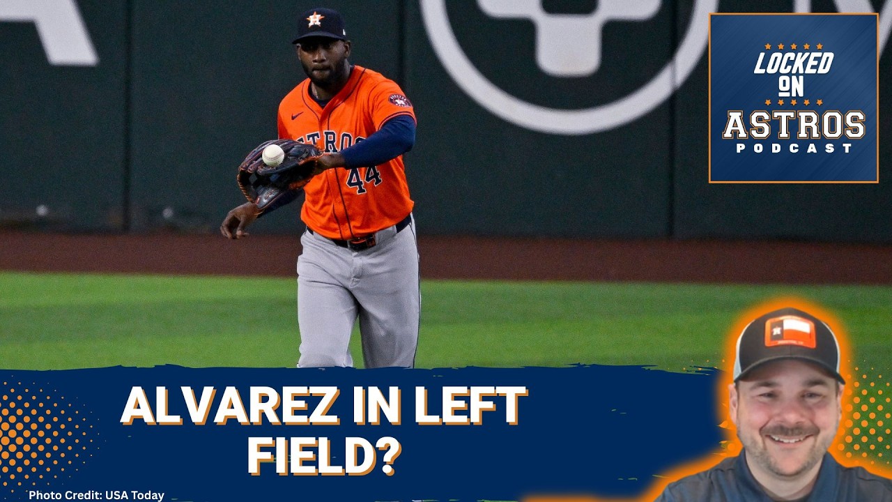 How Often Will Yordan Alvarez Play Left Field,  Plus Astros 6th Starter & Paredes Role