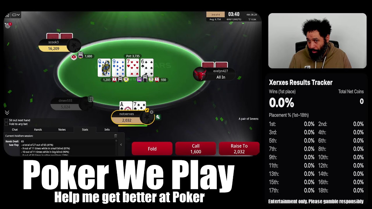 Poker We Play Live - Xerxes - 0% up/down 0