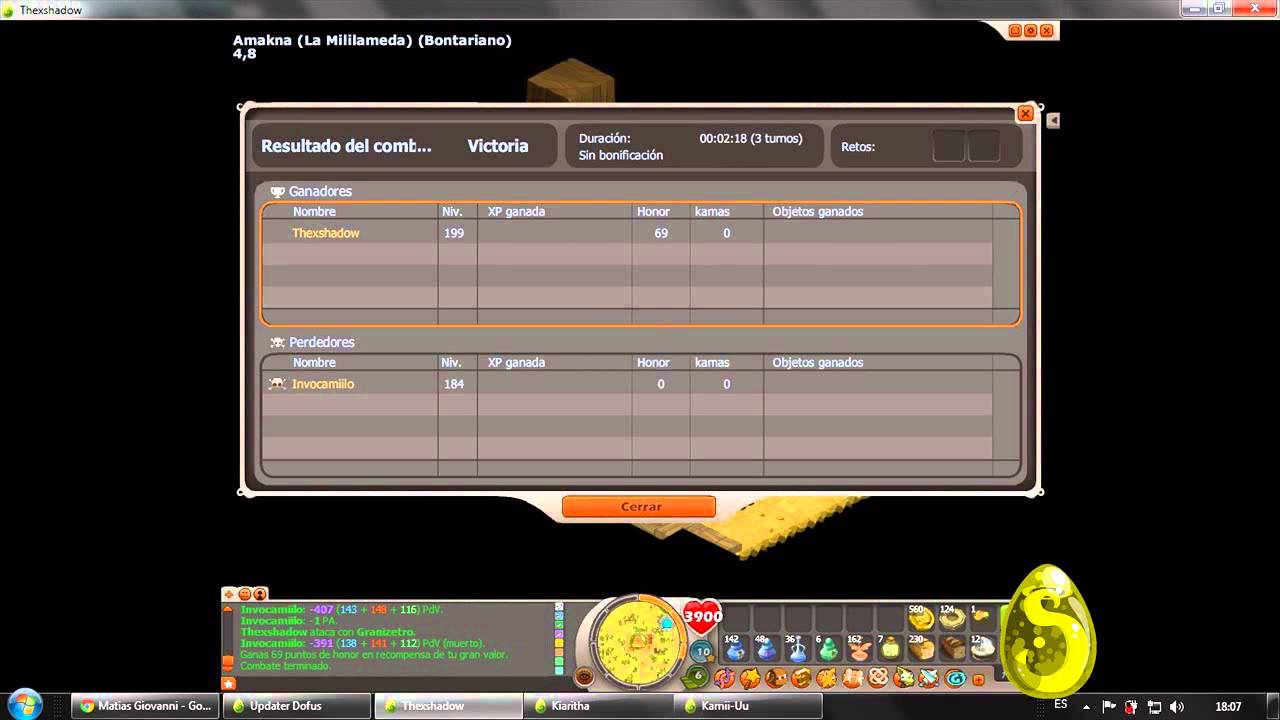 Dofus - Thexshadow Rank 1 al 10