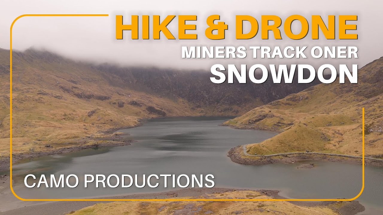 Hike & Drone: Miners track Oner -  Llyn Llydaw 360 Orbit