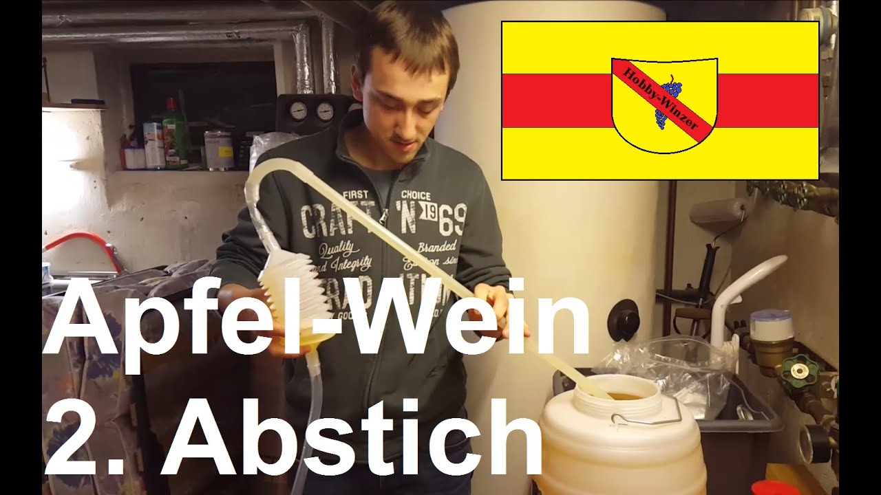 Apfel-Wein selber machen #05 | Zweiter Abstich Jahrgang 2015