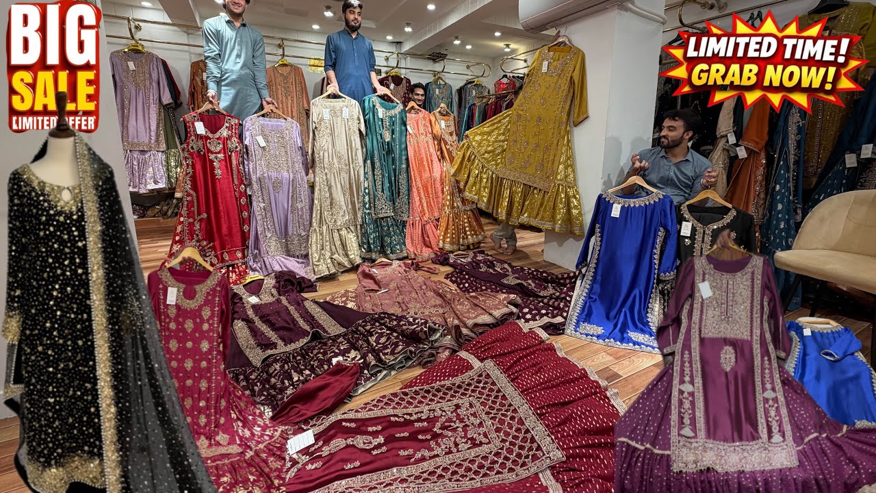 Pakistani handmade dresses ready to wear | big offer in 2026 | in AR BRIDALS limited stock 🤩🤩🤩