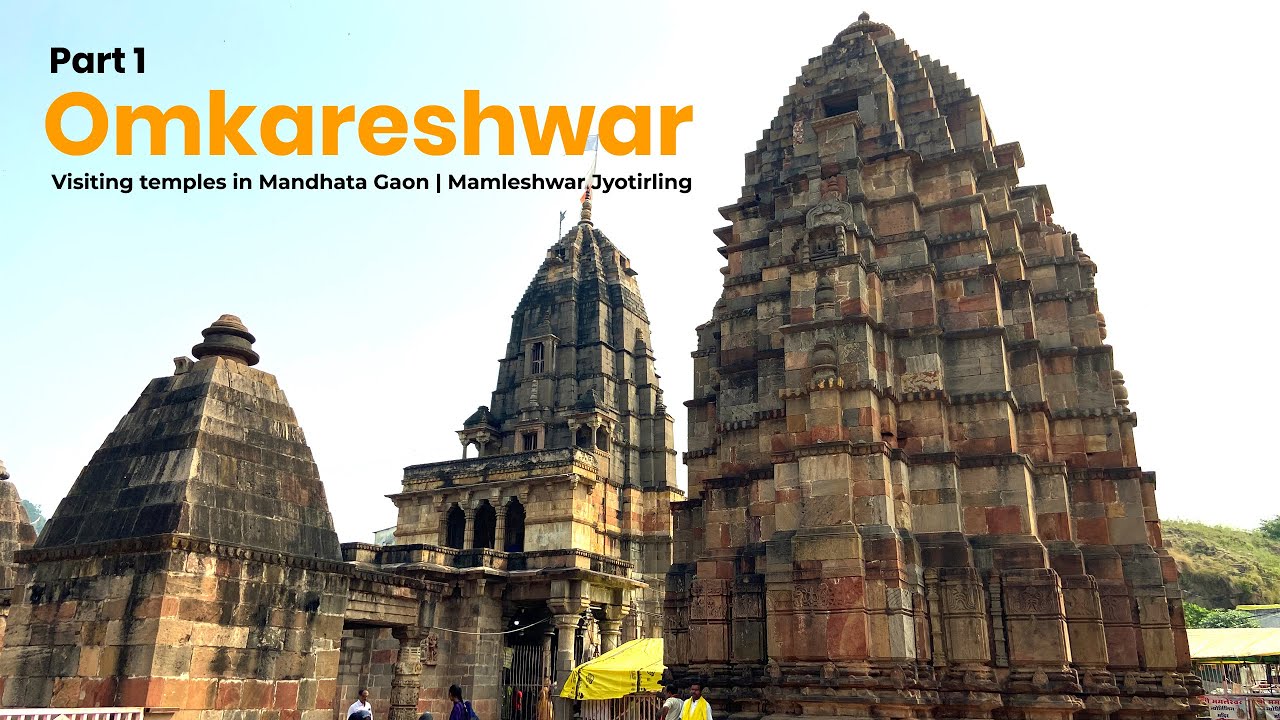 Omkareshwar Part 1 - Visiting temples in Mandhata Gaon | Mamleshwar Jyotirling