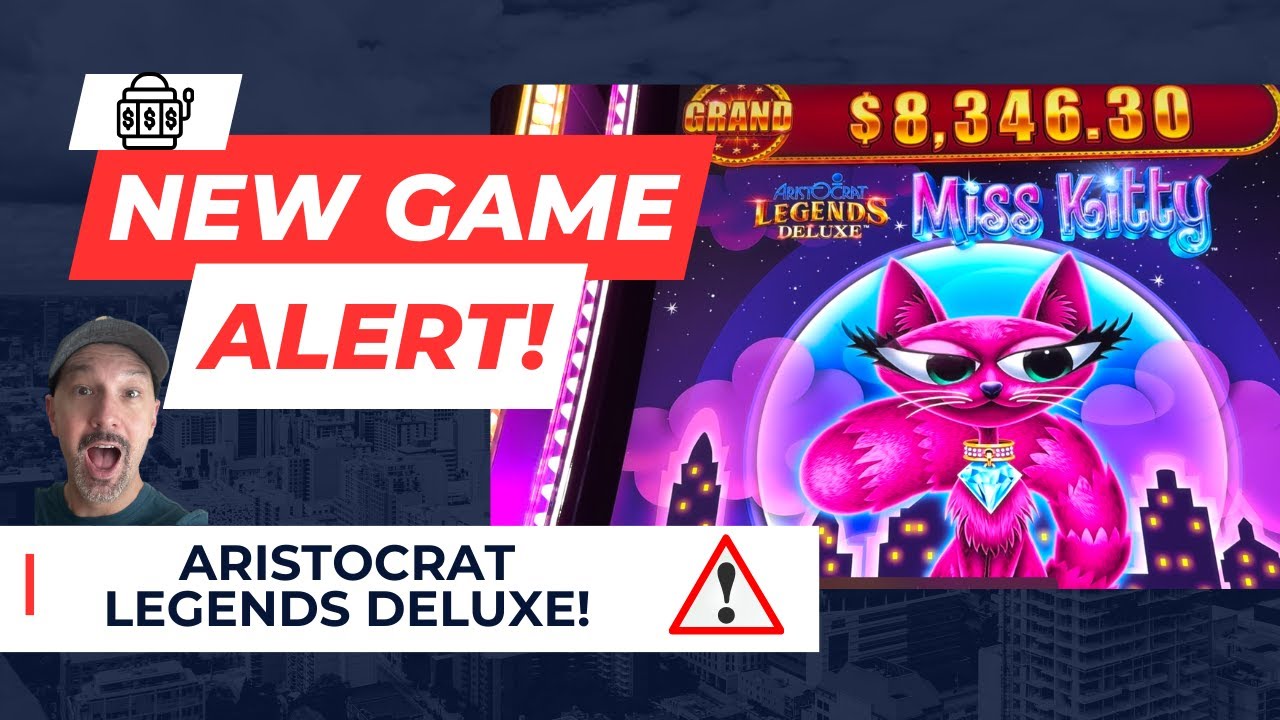 $100 in the ALL NEW ARISTOCRAT LEGENDS featuring MISS KITTY!