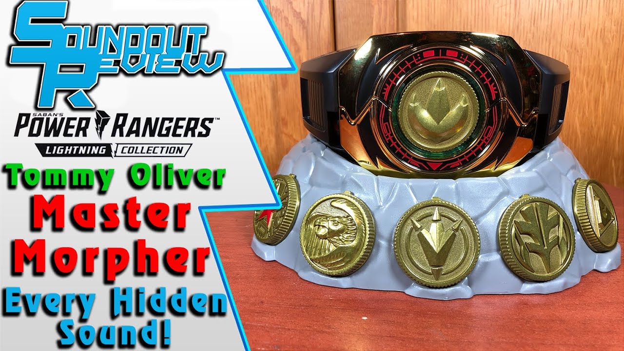 Master Morpher Review w/ Every Hidden/Secret Sound (Power Rangers Lightning Collection) [Soundout12]