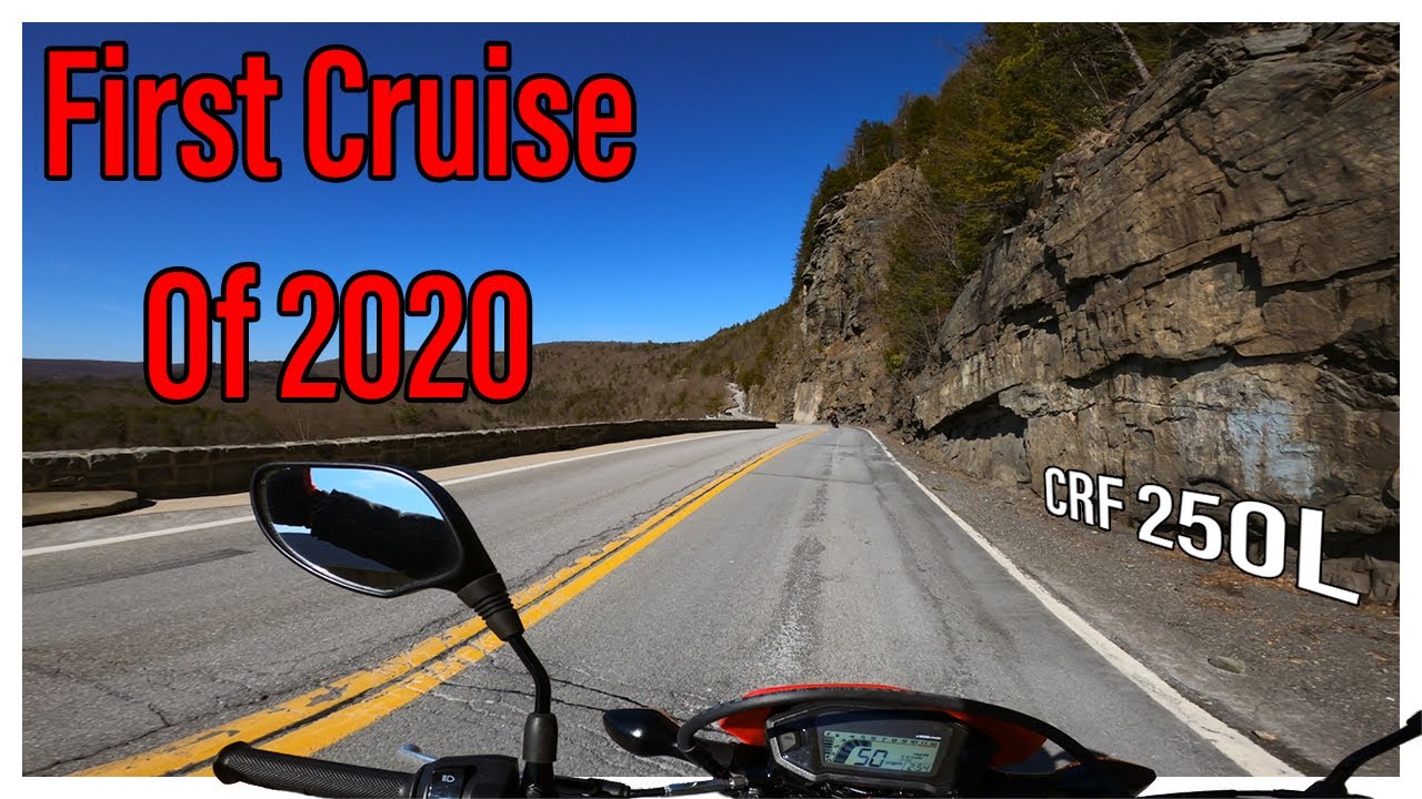First Official Cruise With CRF 250L And 13 Tooth Front Sprocket