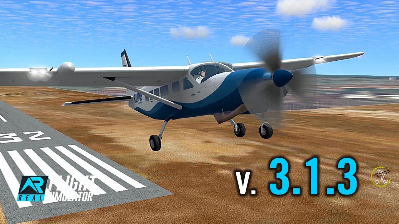 RFS - Real Flight Simulator- NEW UPDATE 3.1.3 ||CESSNA 208 CARAVAN||NEW FEATURES||FullHD||
