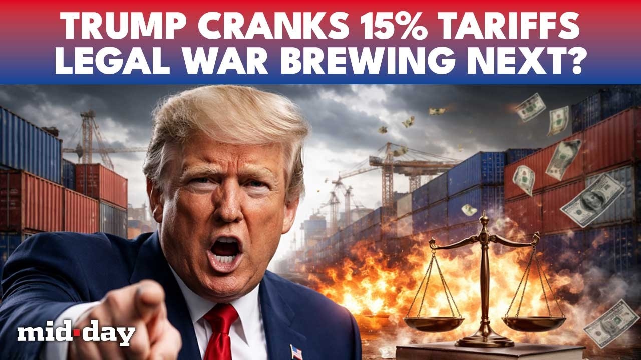 Trump&rsquo;s 15% Tariff Bomb Hits PRICE PANIC Button, Congress Likely To KILL?