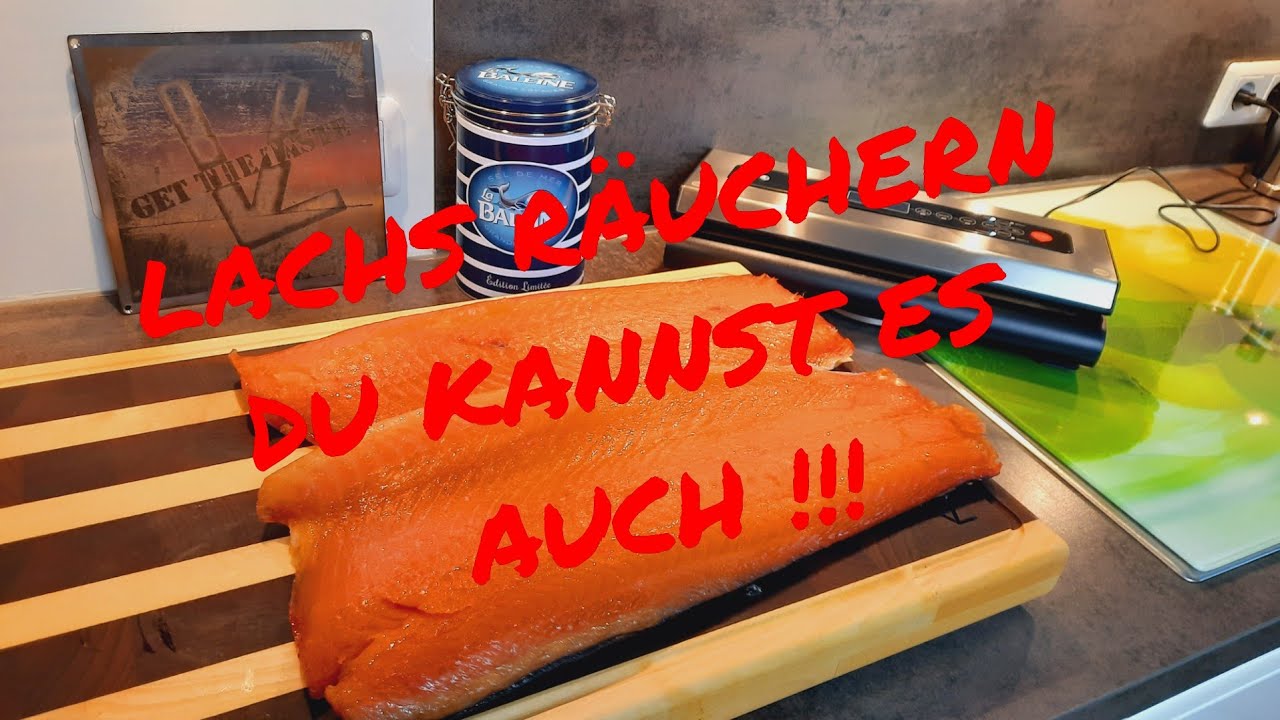 Lachs Kalträuchern Anleitung + Rezept , Cold Smoked Salomon !
