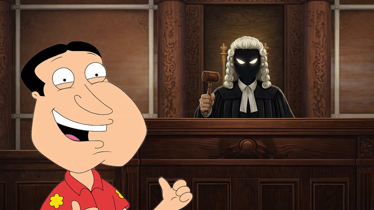 ChatGPT tentando defender Glenn Quagmire de Family Guy