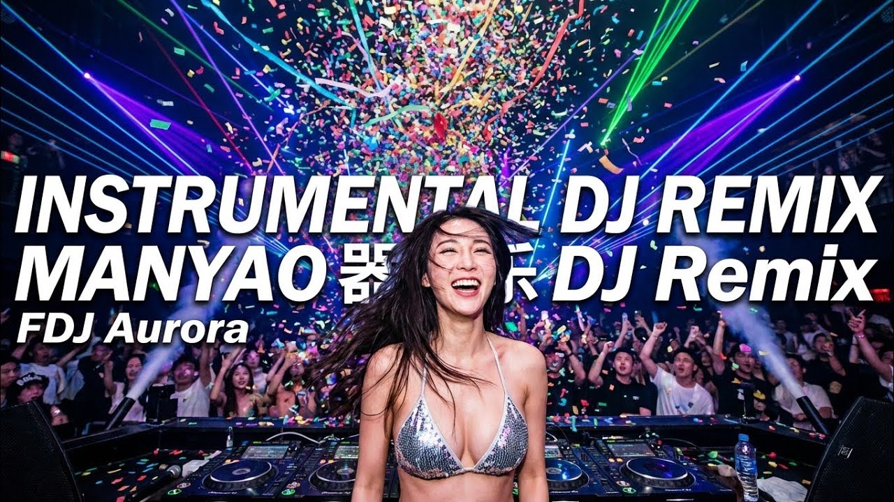 DJ Manyao Instrumental 2026. 中文电音 Nonstop Party Mix. Bass Boosted Night Drive EDM.