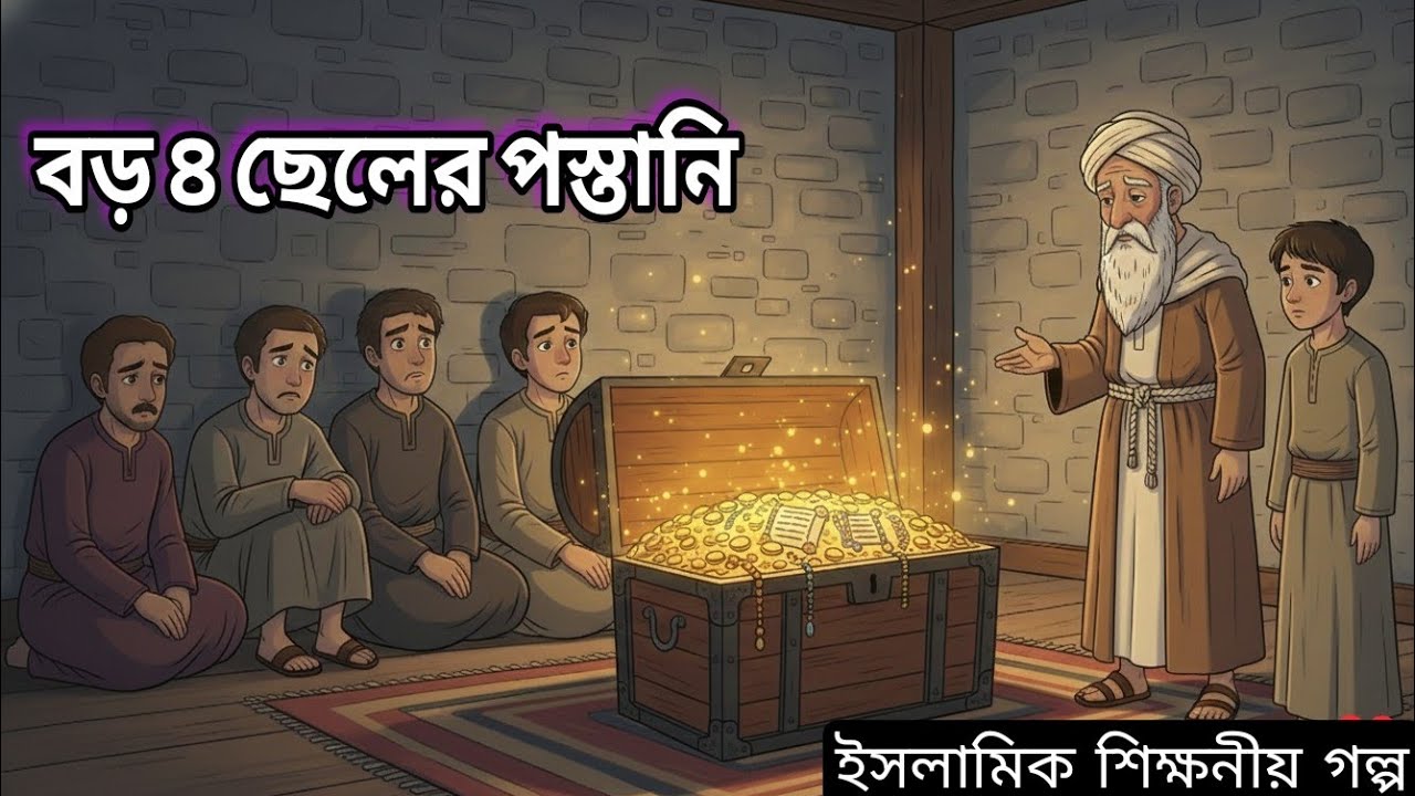 বৃদ্ধ বাবার ৫ ছেলে ও এক মূল্যবান আমানত | মোরাল স্টোরি | RM Stories