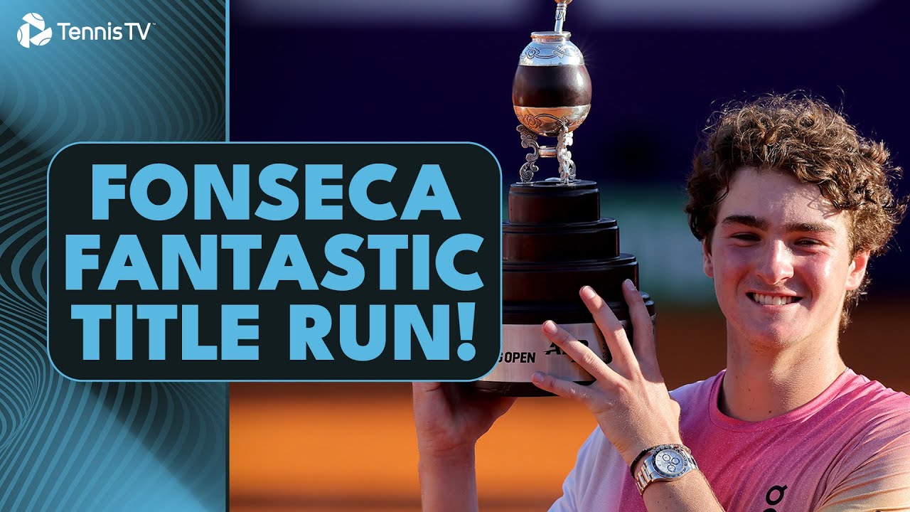 Joao Fonseca Best Shots En Route To Maiden ATP Title 🤩🏆 | Buenos Aires 2025 Highlights