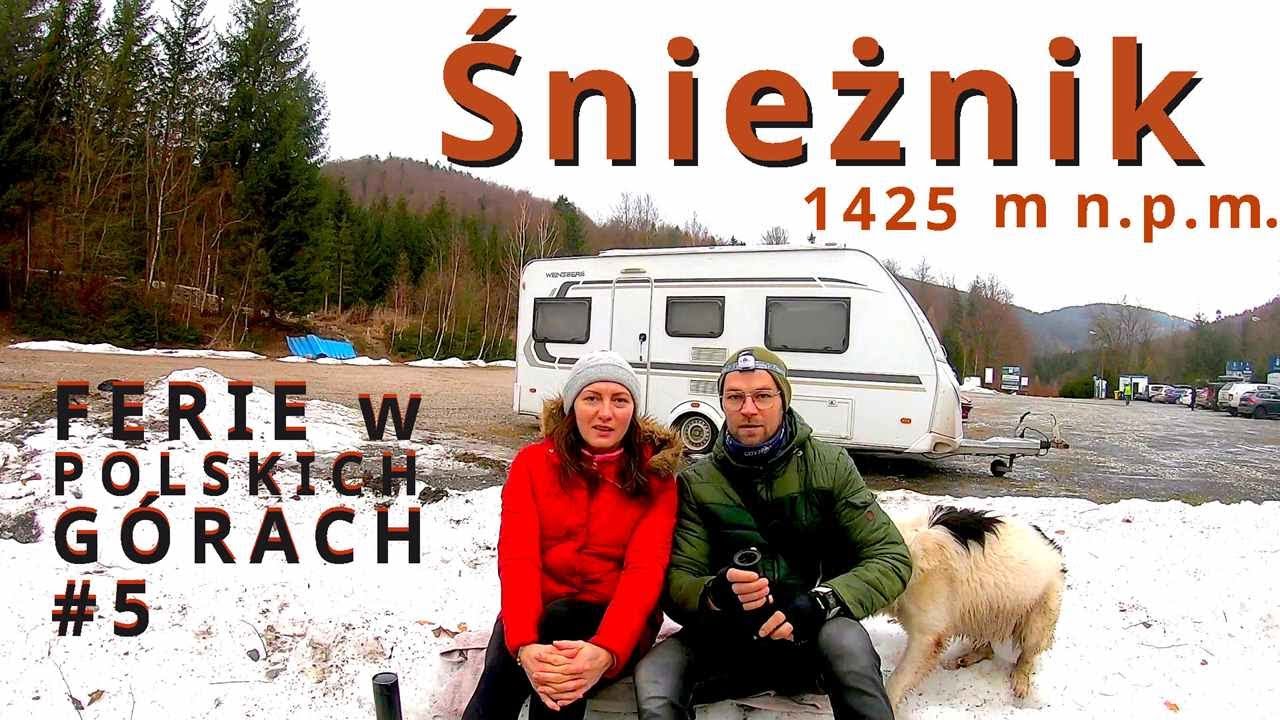#5 - Śnieżnik. Żółty szlak z parkingu przy Jaskini Niedźwiedziej. Korona Gór Polskich zimą (2/28)