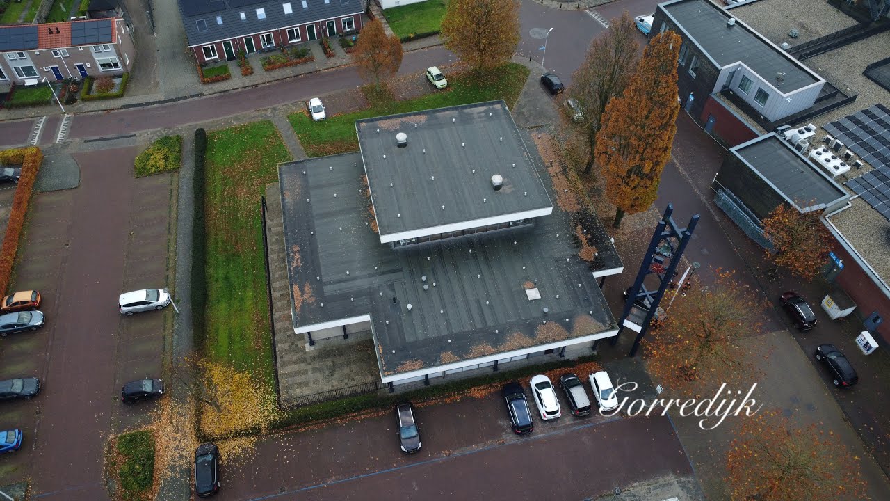 Gorredijk, de luidklok van de protestantse ontmoetingskerk. (Plenum)