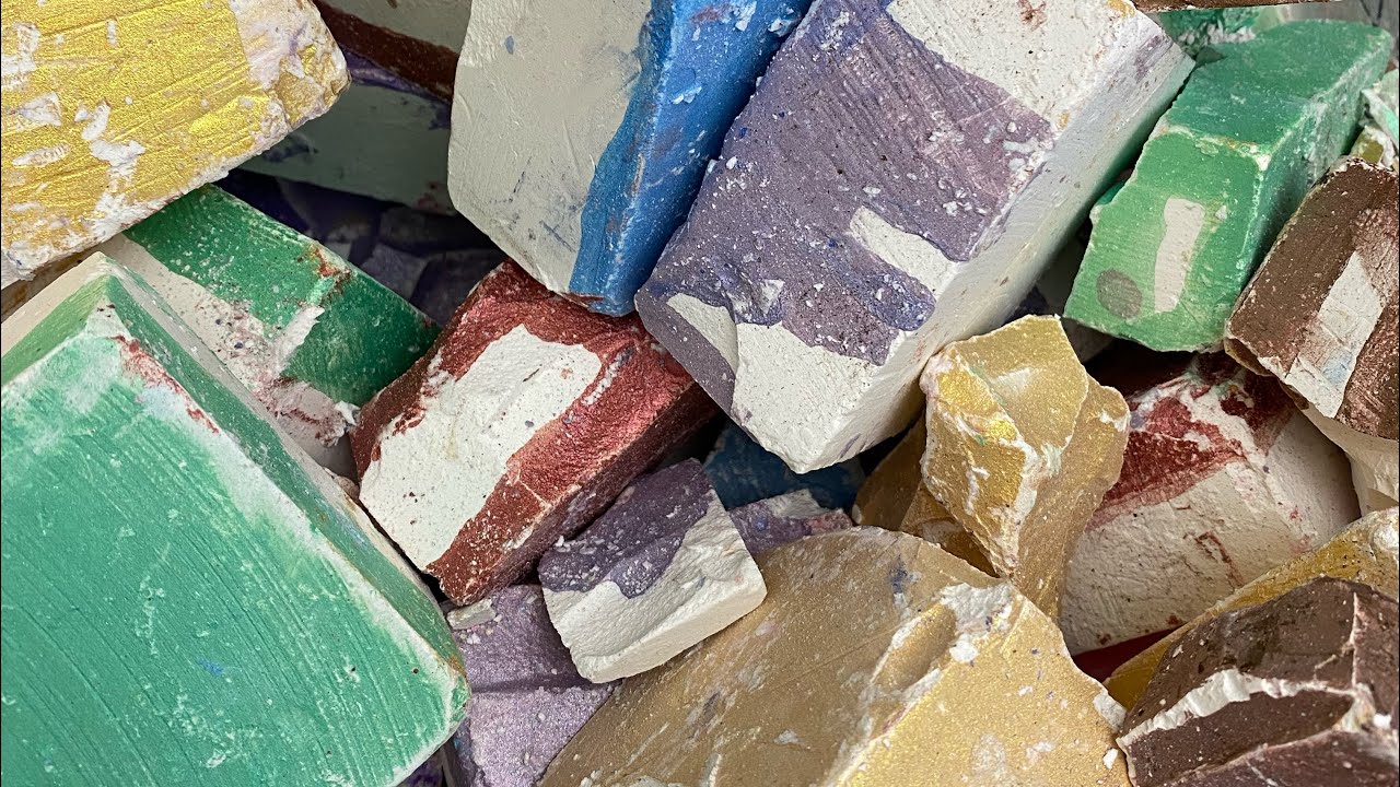 Pearl Colors | 30+ Fresh Gym Chalk | Satisfied ASMR VIDEO • Subscribe to my Channel ♥️♥️🥰👍🏻