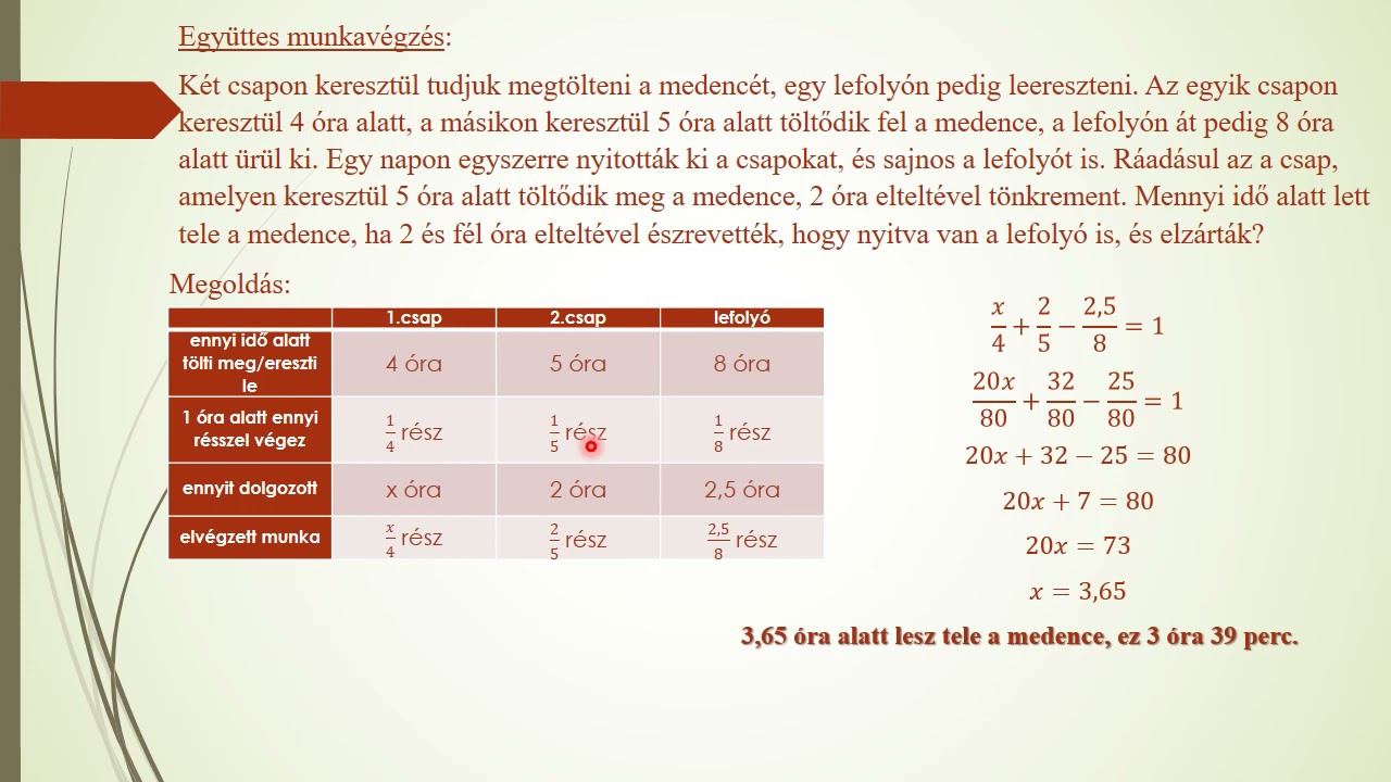 Szöveges feladatok-9.évfolyam