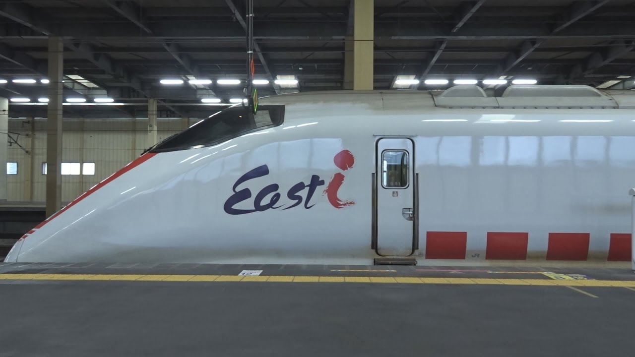 検測で燕三条駅に停車するイーストアイ(East i）を撮ってみた