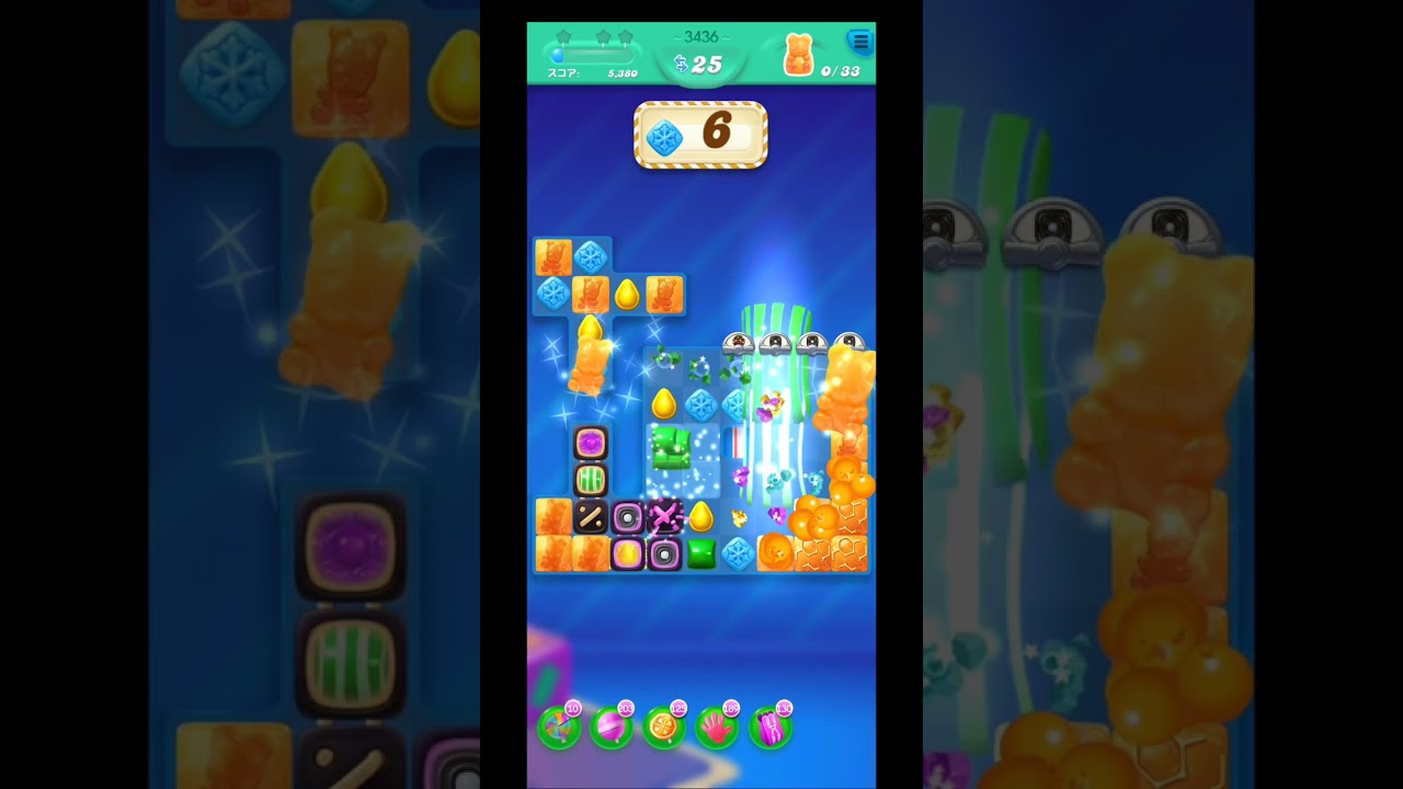 【Candy Crush Soda】Level3434,3435,3436【キャンディクラッシュソーダ】