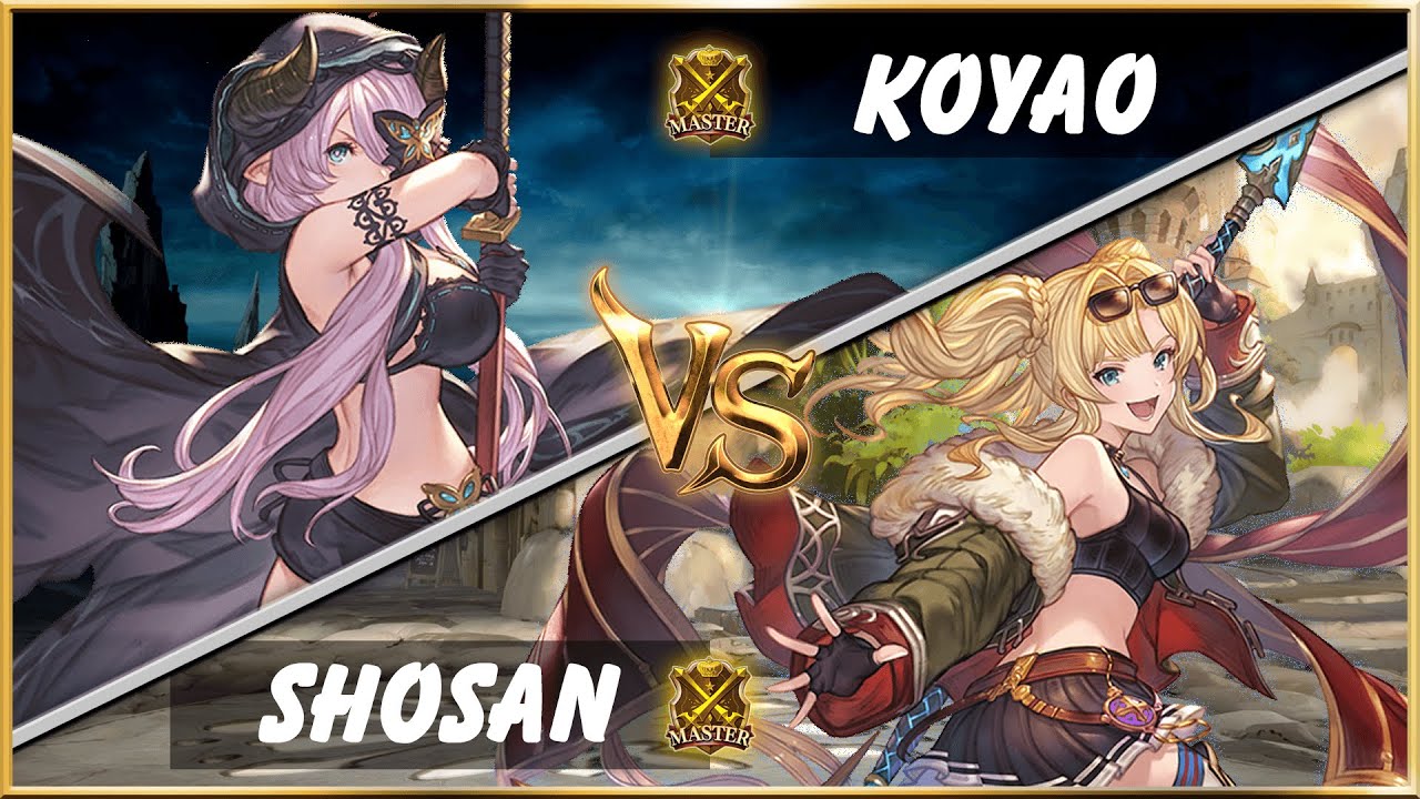 GBVSR - Koyao [Narmaya] vs. Shosan [Zeta]⭐Masters Ranked Matches⭐(1440p)
