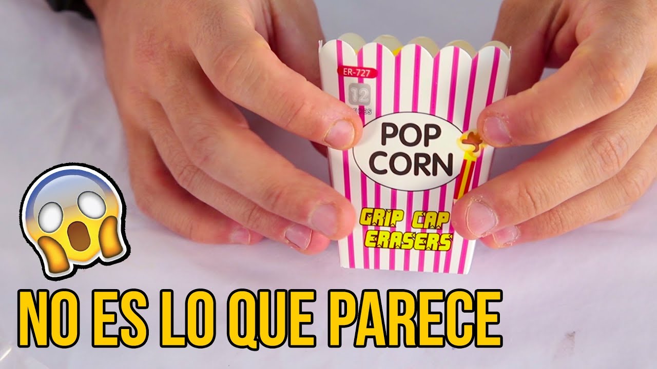 BORRADORES DE PALOMITAS, INÚTILES ESCOLARES