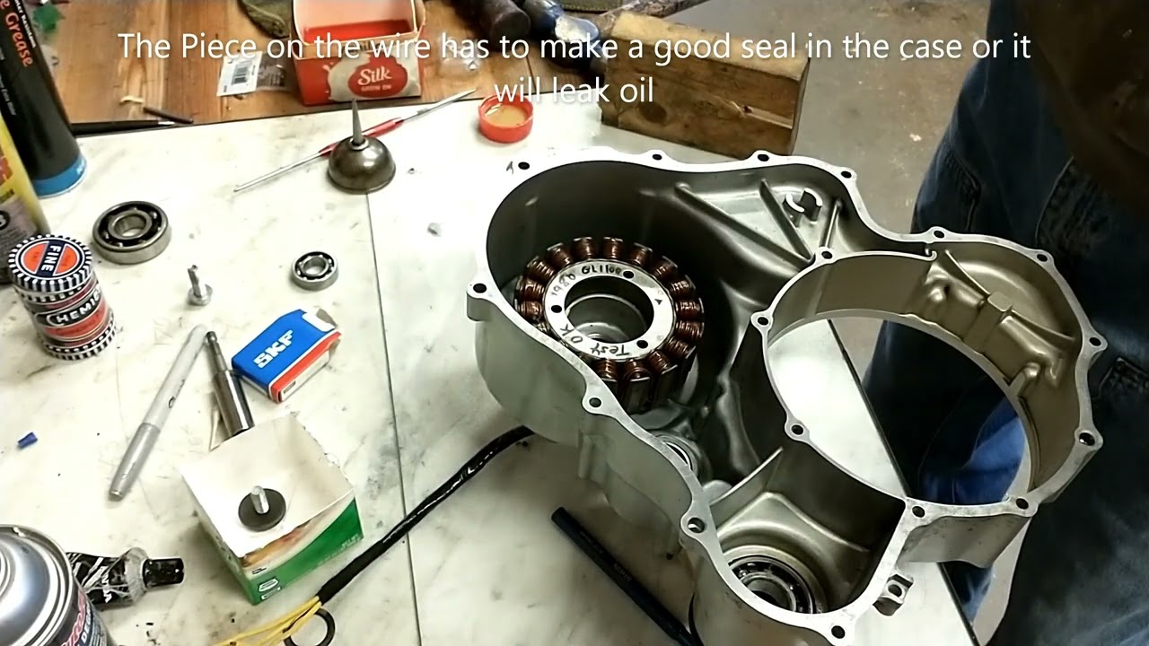 Honda GL1100 Rear Engine Cover Assembly
