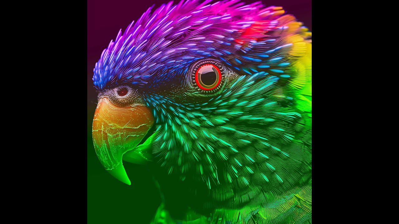 Lorikeet Rave - the humans want to become Lorikeets to join the rave