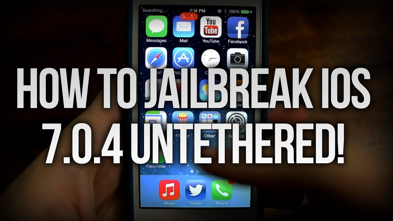 How To Jailbreak iOS 7.0.4 Untethered With Evasi0n!