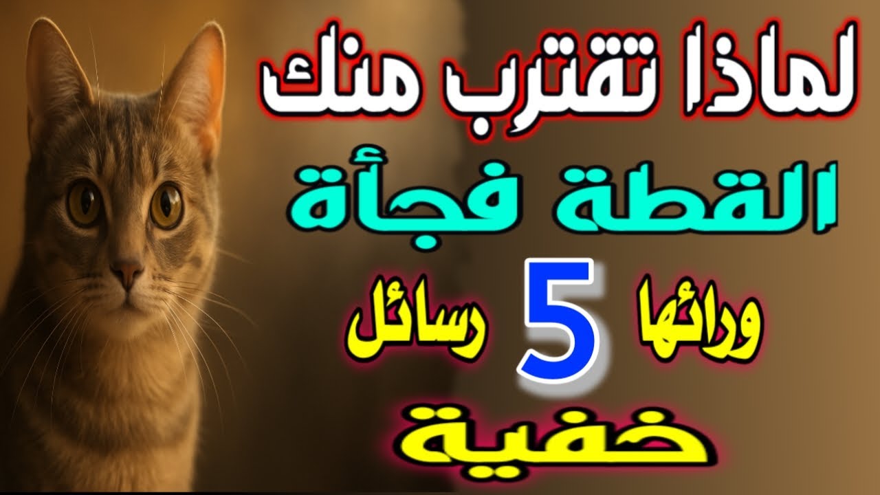 لماذا تقترب منك القطط؟ 5 رسائل خفية يكشفها لك العلم والقرآن!وهل هى خير لك أم شر ؟ اسئله دينيه