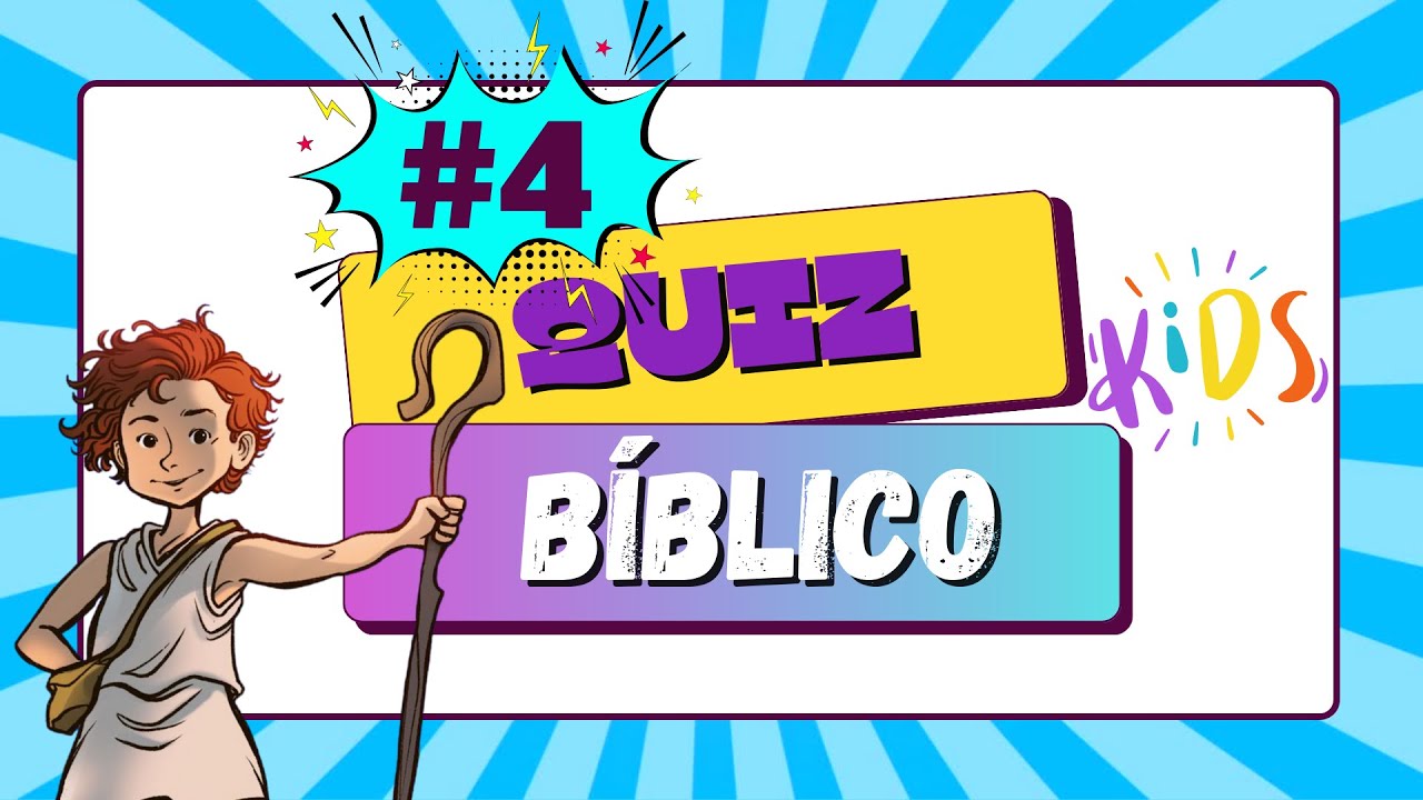 JOGO DAS 3 PISTAS - Descubra o Personagem Bíblico - Quiz de Perguntas e Respostas infantil #4