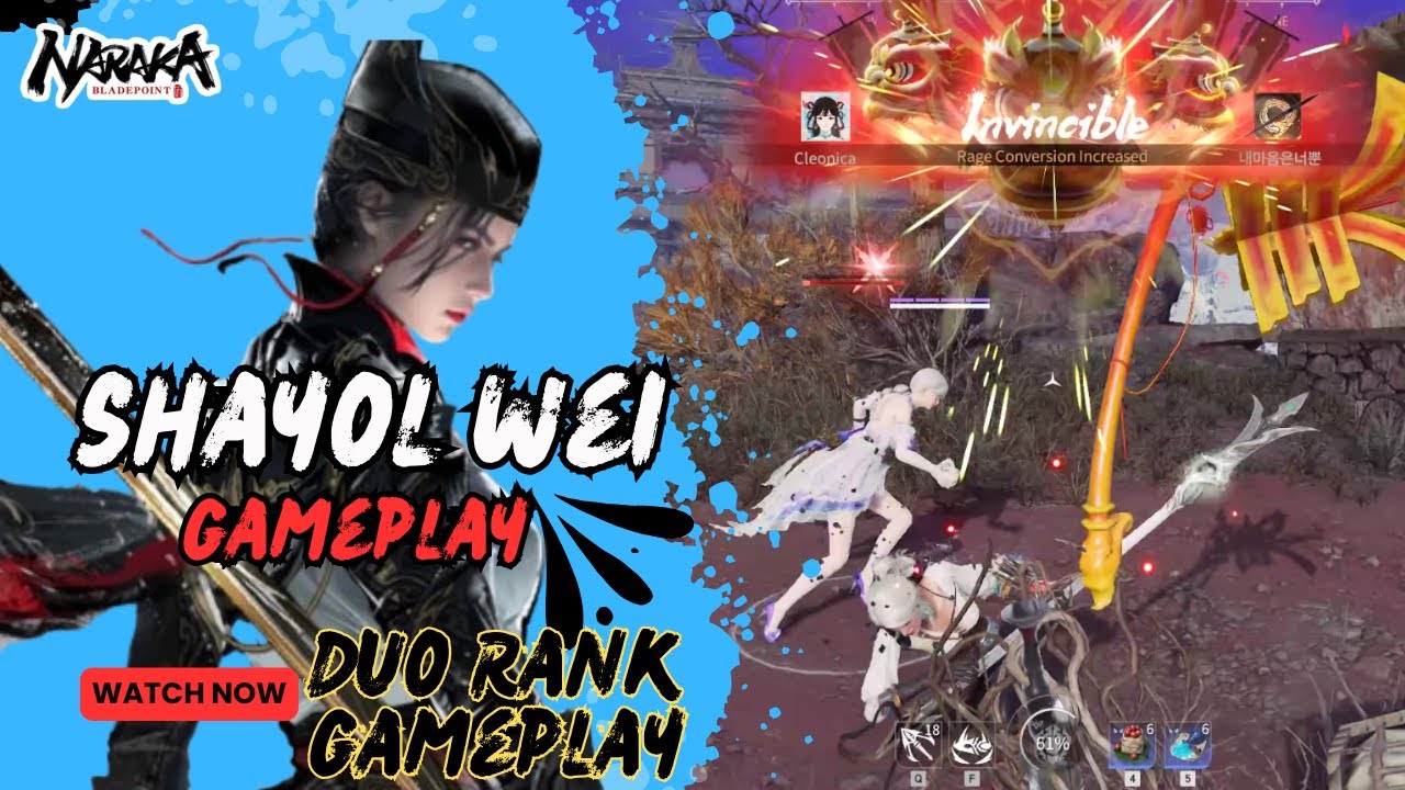 Shayol Wei Unleashed &ndash; Shadow & Steel Domination in Naraka Bladepoint!#naraka #narakagameplay