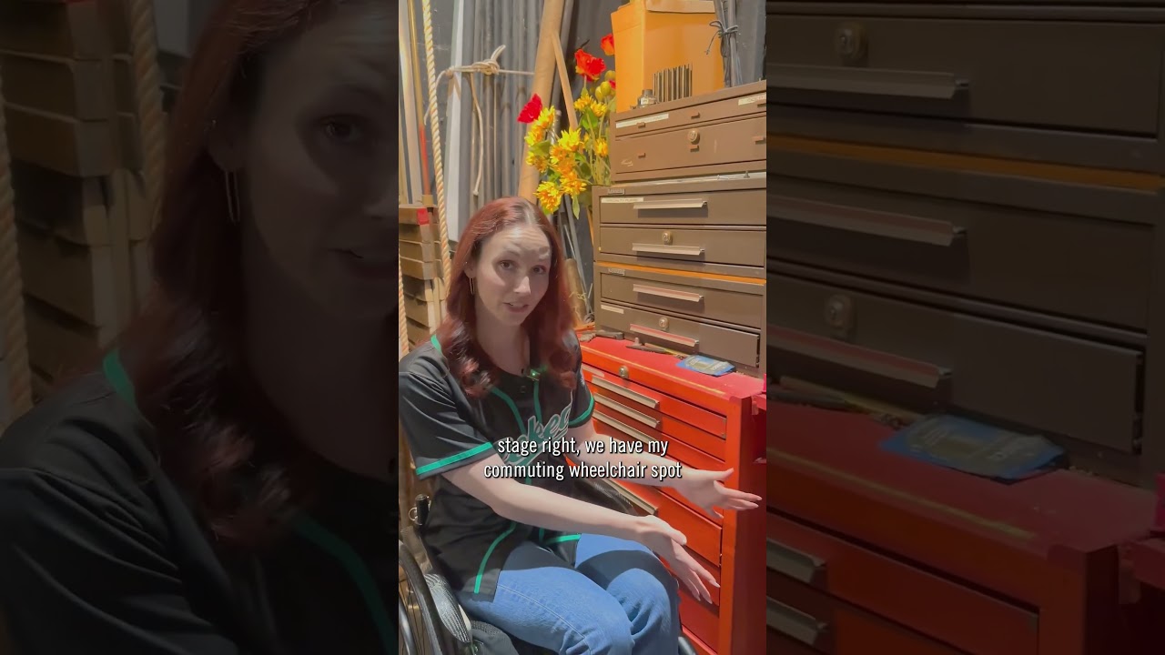 Jenna Bainbridge discusses backstage accessibility | WICKED the Musical