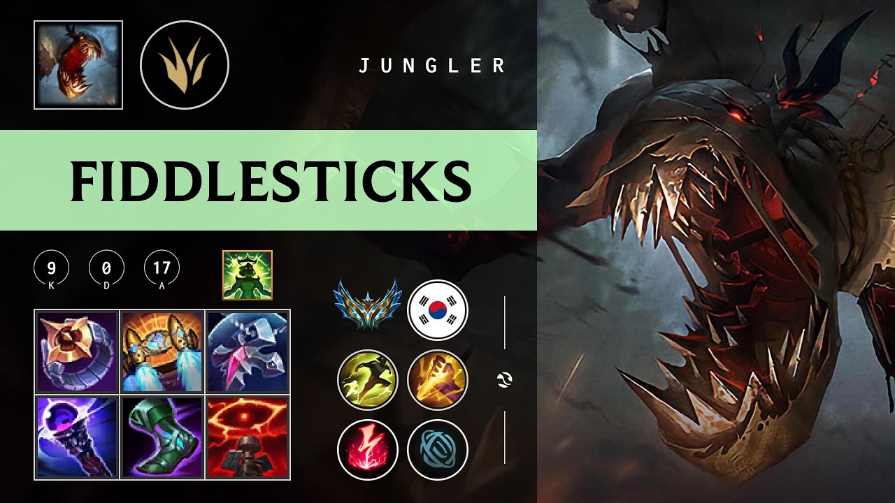Fiddlesticks Jungle vs Fizz - KR Challenger Patch 26.04